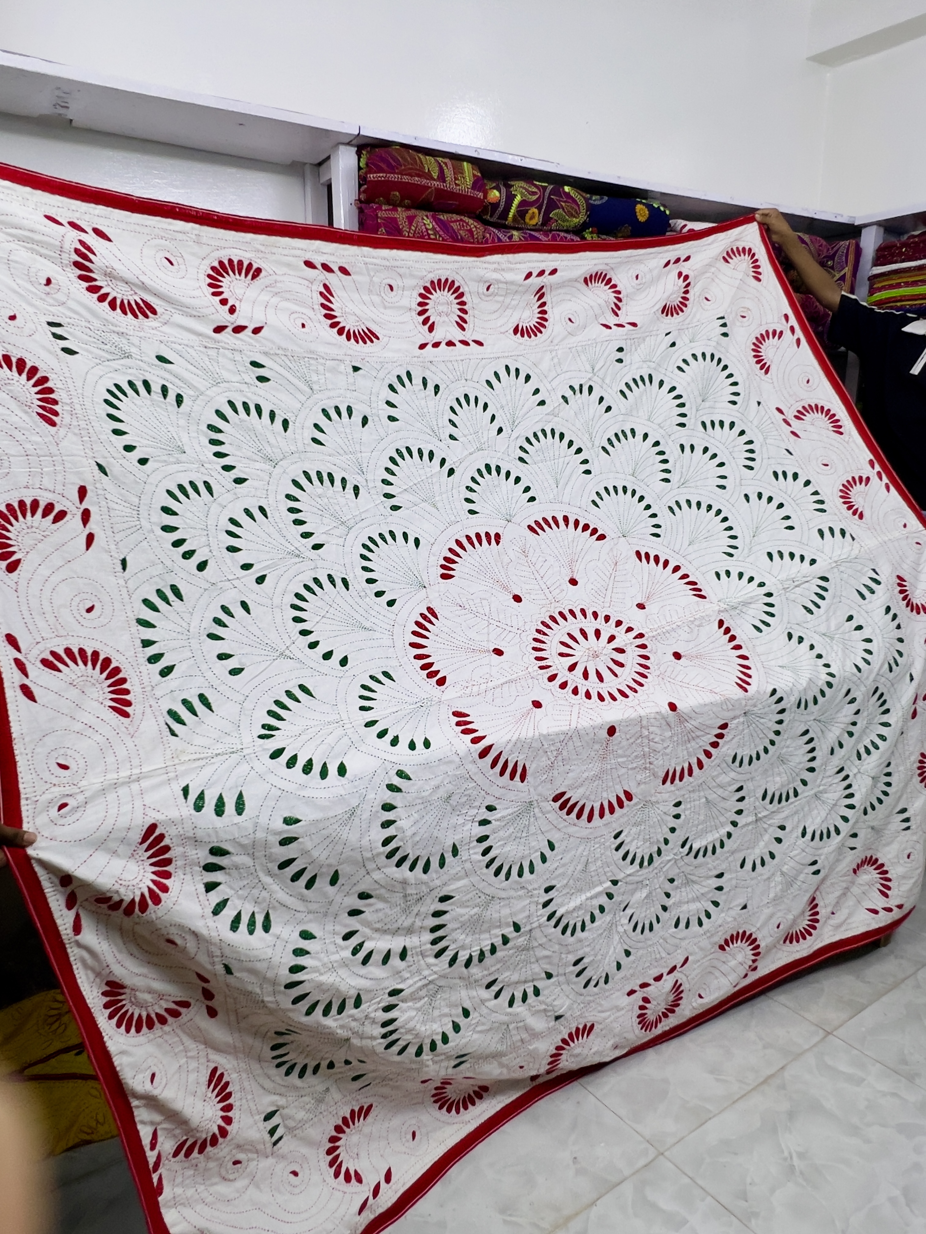 বেলুন নকশিকাঁথা ( সাদা কালার )