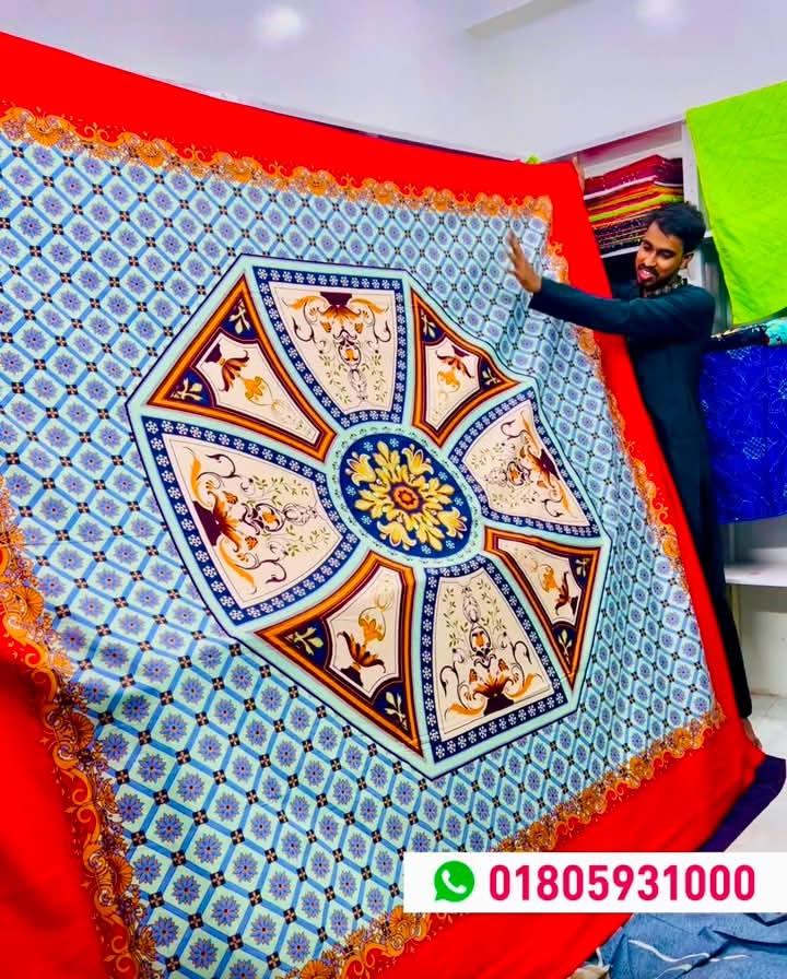লাক্সারি প্যানেল বেডশিট