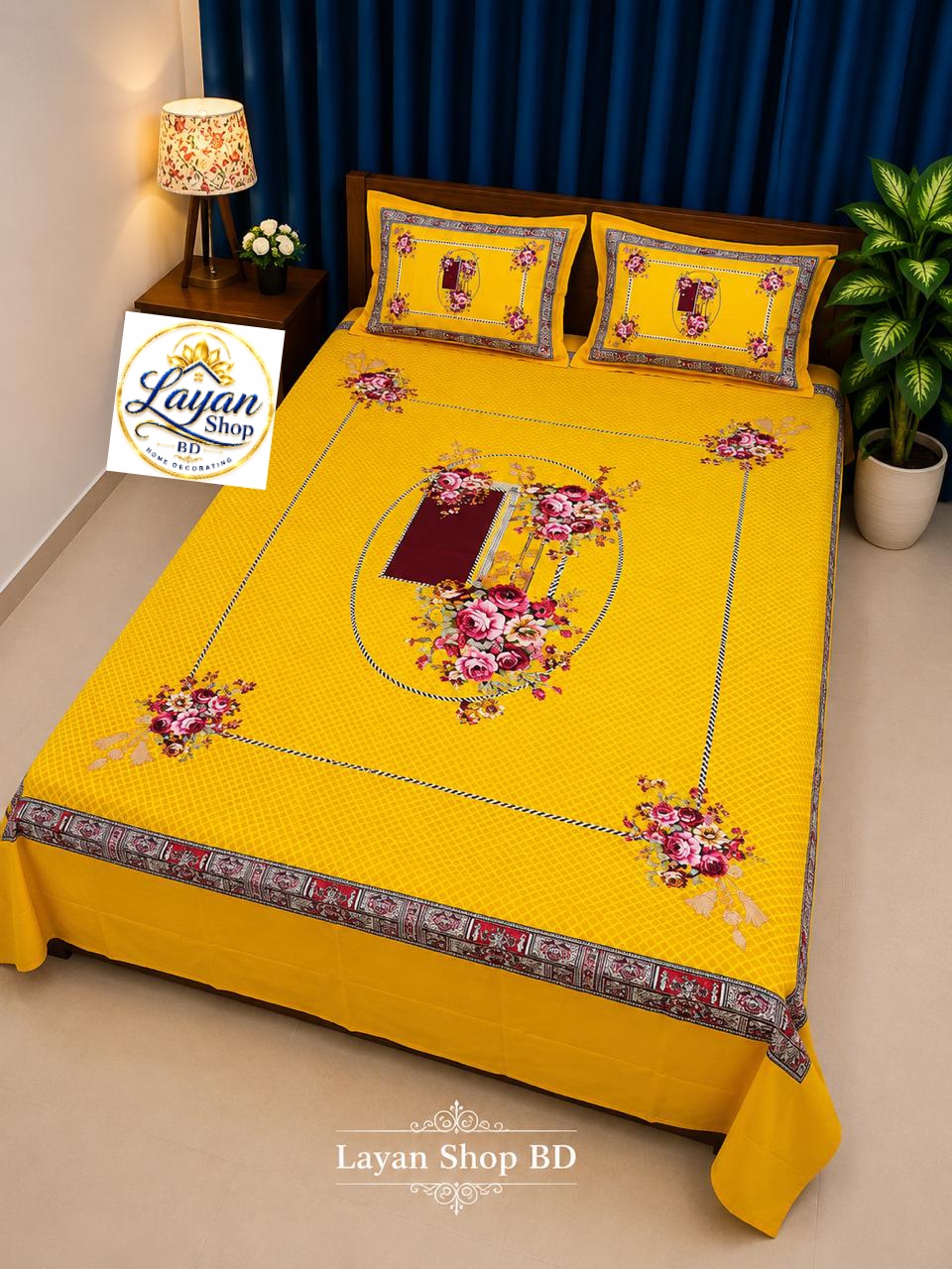 লাক্সারি প্যানেল বেডশিট