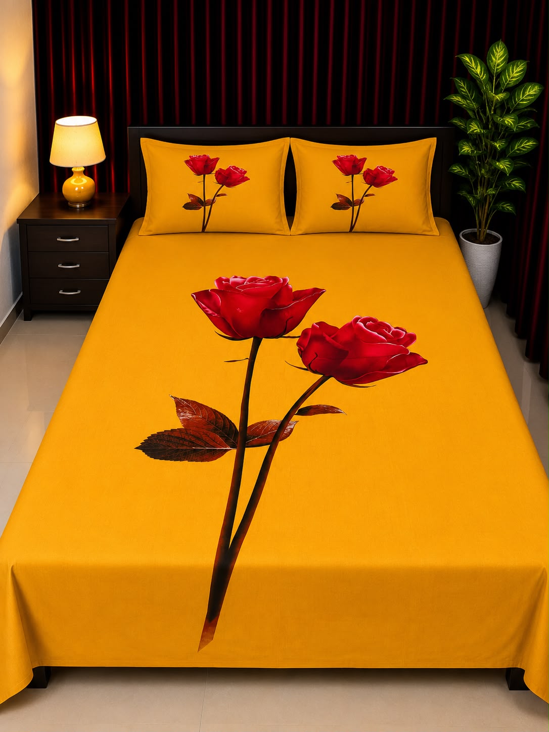 লাক্সারি প্যানেল বেডশিট