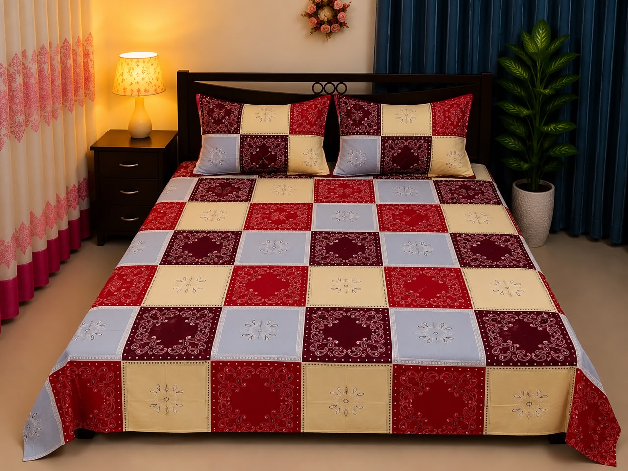 টুইল কটন বেডশিট