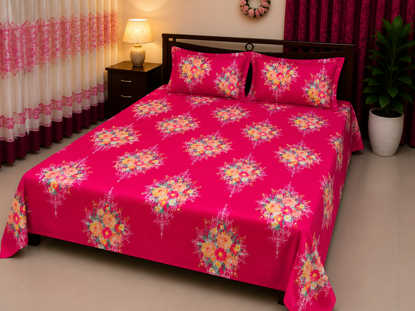 টুইল কটন বেডশিট